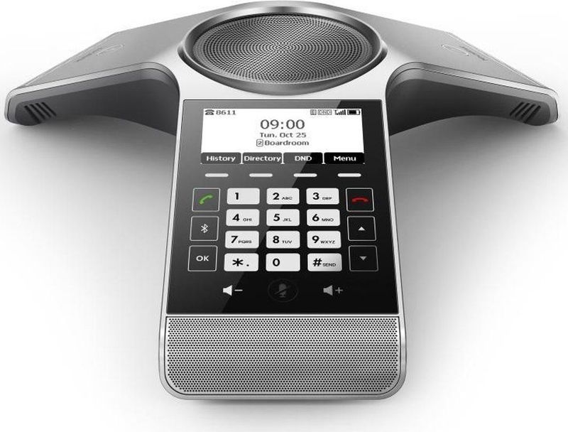 Yealink - CP930W - Conferentietelefoon - Zwart - Draadloze verbinding via DECT