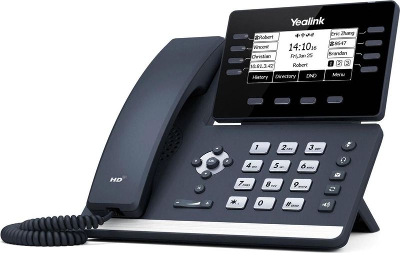Yealink SIP-T53W IP telefoon Grijs 8 regels LCD Wifi