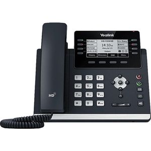 Yealink - T43u - Voip-telefoon - Zwart - LCD - Bedrade Handset