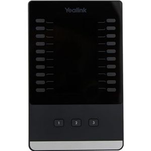 Yealink EXP43 IP add-on module Zwart, Grijs 23 knoppen