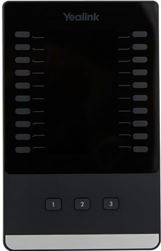 Yealink EXP43 IP add-on module Zwart, Grijs 23 knoppen