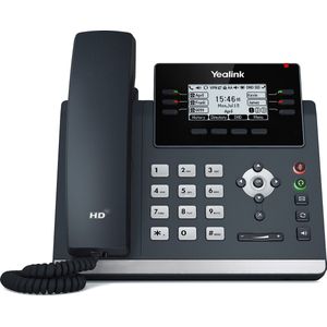 Yealink - T42u - VoIP-telefoon - Zwart - Bedraad