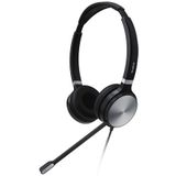 Yealink UH36 Dual Headset - USB Type-A - Zwart/Zilver
