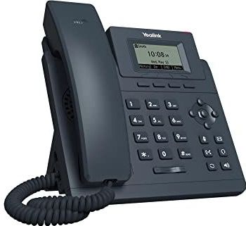 Yealink - SIP-T30 - IP-telefoon - Zwart - LCD