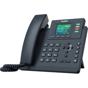 Yealink SIP-T33G, IP-Telefon, Grau, Kabelgebundenes Mobilteil, 4 Zeilen, 1000 Eintragungen, Tasten