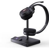 Yealink - WH62 Dual UC - Draadloze Headset - Zwart - DECT