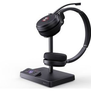 Yealink - WH62 Dual UC - Draadloze Headset - Zwart - DECT