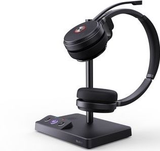 Yealink - WH62 Dual UC - Draadloze Headset - Zwart - DECT