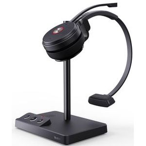 Yealink - WH62 Mono UC - Draadloze Headset - Noise Cancelling - USB - 160m Bereik - 13 Uur Spreektijd