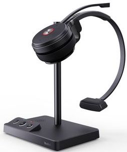 Yealink - WH62 Mono UC - Draadloze Headset - Noise Cancelling - USB - 160m Bereik - 13 Uur Spreektijd