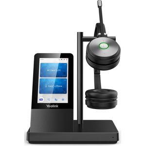 Yealink WH66 Dual UC Persoonlijke audioconferentiesystemen Draadloos Hoofdband Bureau/Callcenter USB Type-A Bluet