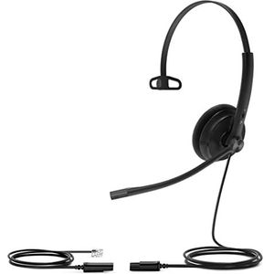 Yealink YHS34 Lite Mono Headset - één oorhoofdtelefoon - RJ aansluitkabel