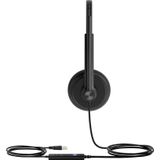 Yealink UH34 Lite Dual - Headset - On-Ear - kabelgebunden - USB - Geräuschisolierung