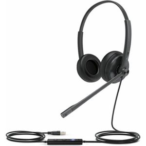 Yealink - UH34 Lite Dual - Kantoorheadset - Zwart - Bedraad - USB Type-B