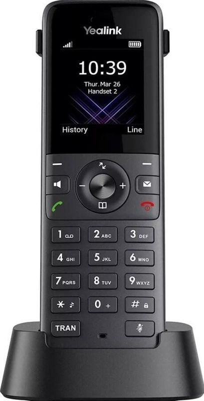 Yealink W73H IP telefoon Zwart 2 regels TFT