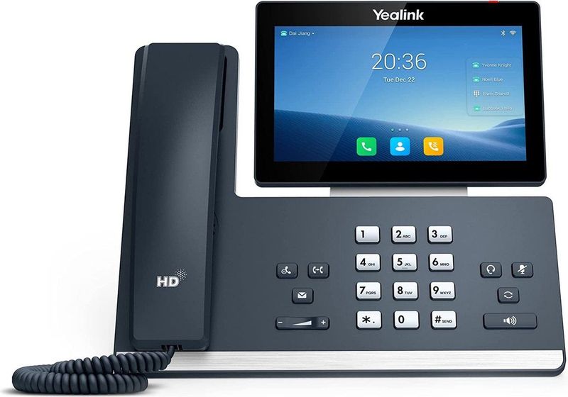 Yealink - SIP-T58W PRO - IP Telefoon - Grijs - LCD - Draadloze Handset