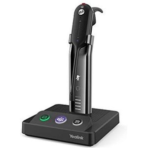 Yealink WH63 Draadloze Headset - Zwart - DECT - Gecertificeerd voor Microsoft Teams