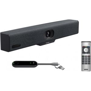 Yealink A10-015, WPP30, VCR11 Video conferencing systeem, 4096 x 2400 4K, 8 MP, 30 fps, 120°