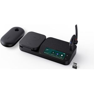 Yealink BH71-WORKSTATION-PRO Headset - Draadloos - In-ear - Zwart