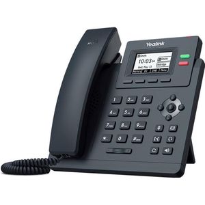 Yealink - SIP-T31W - Telefoon - Grijs - Ingebouwd WLAN