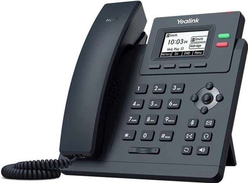 Yealink - SIP-T31W - Telefoon - Grijs - Ingebouwd WLAN