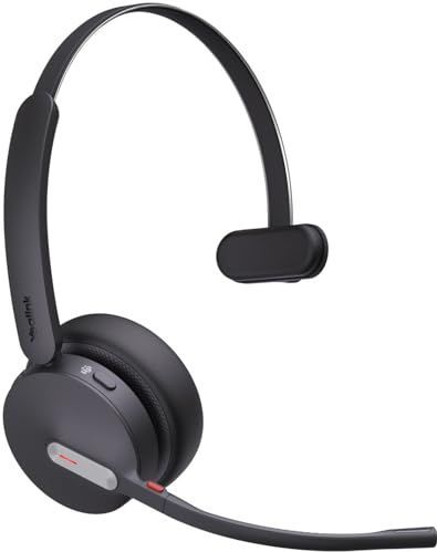 Yealink - BH70 - Draadloze Headset - Zwart - Bluetooth 5.2
