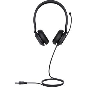 Yealink - UH 35 - Kantoorheadset - Zwart - Bedraad - USB-A