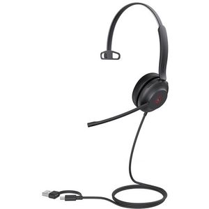 Koptelefoon - On-Ear - Zwart - Bedraad - Duale Microfoon