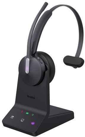 Yealink WH64 - Draadloze Headset - DECT & Bluetooth - Lichtgewicht - Ergonomisch Ontwerp