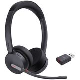 Yealink - WH 64 - Draadloze Headset - Zwart - DECT & Bluetooth