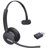 Yealink WH64 - Draadloze Headset - Zwart - DECT & Bluetooth