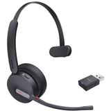 Yealink WH64 - Draadloze Headset - Zwart - DECT & Bluetooth