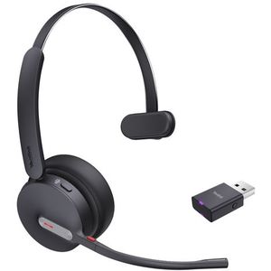 Yealink WH64 - Draadloze Headset - Zwart - DECT & Bluetooth