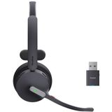 Yealink - WH 64 - Kantoorheadset - Zwart - Draadloos - DECT & Bluetooth