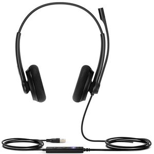 Yealink - UH34 Lite Dual - Headset - Kristalhelder - Ruisonderdrukkende Microfoon - Microsoft Teams Gecertificeerd