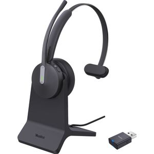 Yealink - WH64 - Draadloze Kantoorheadset - Zwart - USB-A