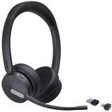 Yealink - BH70 - Bluetooth Headset - Zwart - Draadloos met USB-C/A