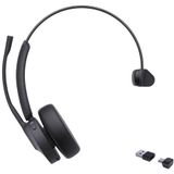 Yealink - BH70 - Headset - Zwart - Bluetooth 5.2 - Draadloos