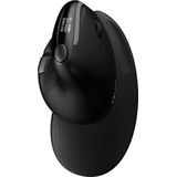 Delux Seeker M618XSD Ergonomische Muis - Draadloos - OLED - Oplaadbaar - Zwart