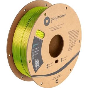Polymaker PolyLite Dual Silk PLA filament 1,75 mm Aubergine Lime-Magenta 1 kg