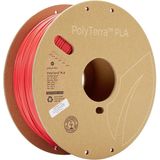 Polymaker 70826 PolyTerra PLA Filament PLA kunststof Gering kunststofgehalte, Wateroplosbaar 1.75 mm 1000 g Rood (mat)