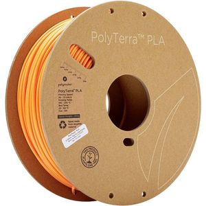 Polymaker 70849 PolyTerra PLA Filament PLA kunststof 2.85 mm 1000 g Oranje (mat) 1 stuk(s)