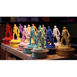 Polymaker 70850 PolyTerra PLA Filament PLA kunststof Gering kunststofgehalte 1.75 mm 1000 g Geel (mat) 1 stuk(s)