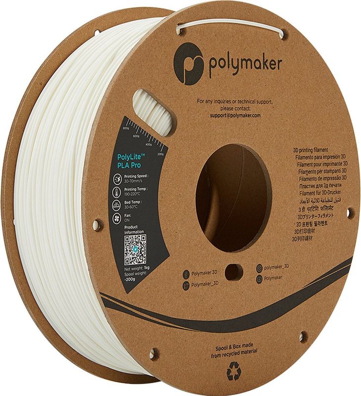 Polymaker - PolyLite PLA PRO - Filament - 1.75 Mm - 1kg