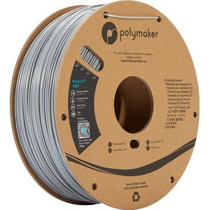 Polymaker PA02003 PolyLite Filament PLA kunststof 1000 g Grijs 1 stuk
