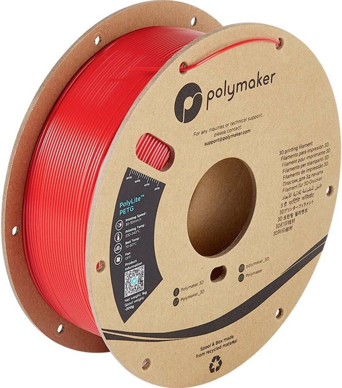 Polymaker - PolyLite PETG - Filament - 1.75 mm - 1 kg