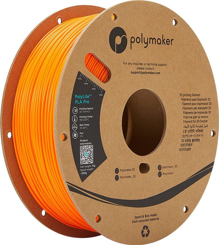 Polymaker - PolyLite PLA PRO - 1.75 Mm - 1kg Filament