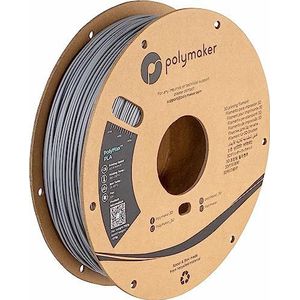 Polymaker PA06003 PolyMAX Taai Filament hoge stijfheid, hoge treksterkte (PLA, 1.75 mm, 750 g, Grijs), 3D print filamenten, Grijs