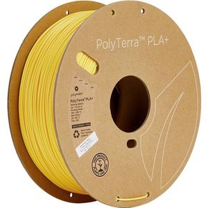 Polymaker PolyTerra PLA+ filament Yellow 1.75 mm 1KG
