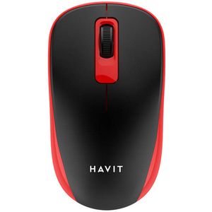 Havit - MS626GT - Draadloze Muis - Zwart - Rood - ABS Materiaal
